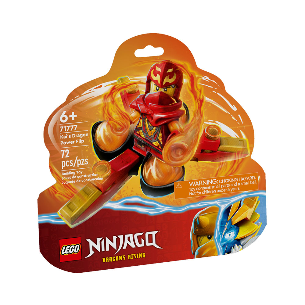 LEGO樂高 LT71777 Ninjago 系列 赤地的龍威旋風忍術陀螺