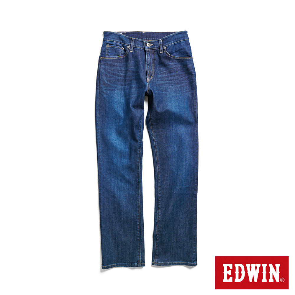 EDWIN 經典直筒長褲(中古藍)-男款