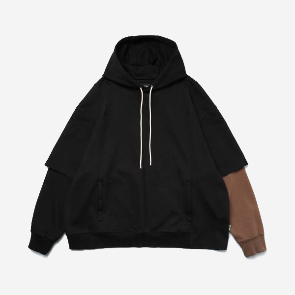 WISDOM X LAKH - FUSION HOODIE - BLACK