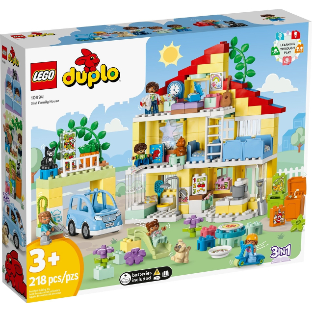 ||高雄 宅媽|樂高 積木|| LEGO“10994 DUPLO 得寶 三合一城市住家“