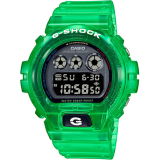 CASIO 卡西歐 G-SHOCK 繽紛半透明手錶 DW-6900JT-3