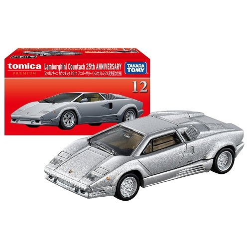 TOMICA 多美小汽車 PREMIUM12 藍寶堅尼 Countach 25周年紀念車款 初回 TM17600