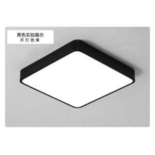 白光吸頂LED燈 110v 45W 實品為方形白色框50cm