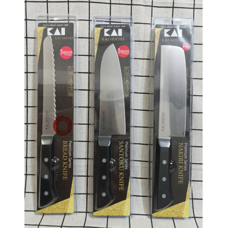 日本 KAI 貝印 不鏽鋼 三德刀 菜刀 麵包刀 廚房刀具