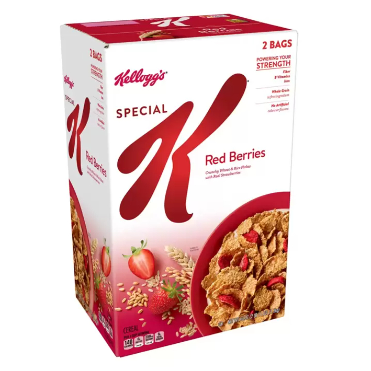 【⭐好市多 代購 含運費⭐】 家樂氏 Special K 草莓早餐脆片 1.2公斤 香脆麥米片 早餐脆片 麥片
