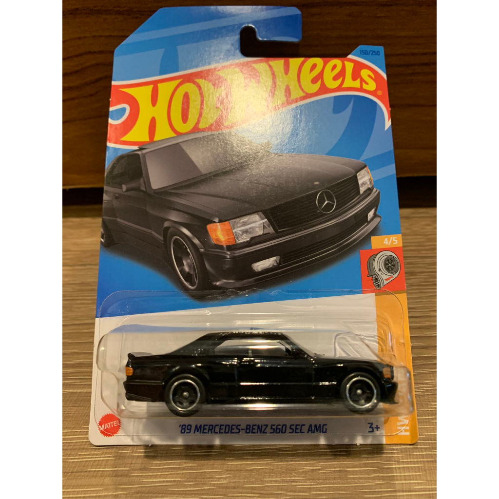 (熱狗本舖) Hot Wheels 新風火輪小汽車 89 MERCEDES-BENZ 560 SEC AMG