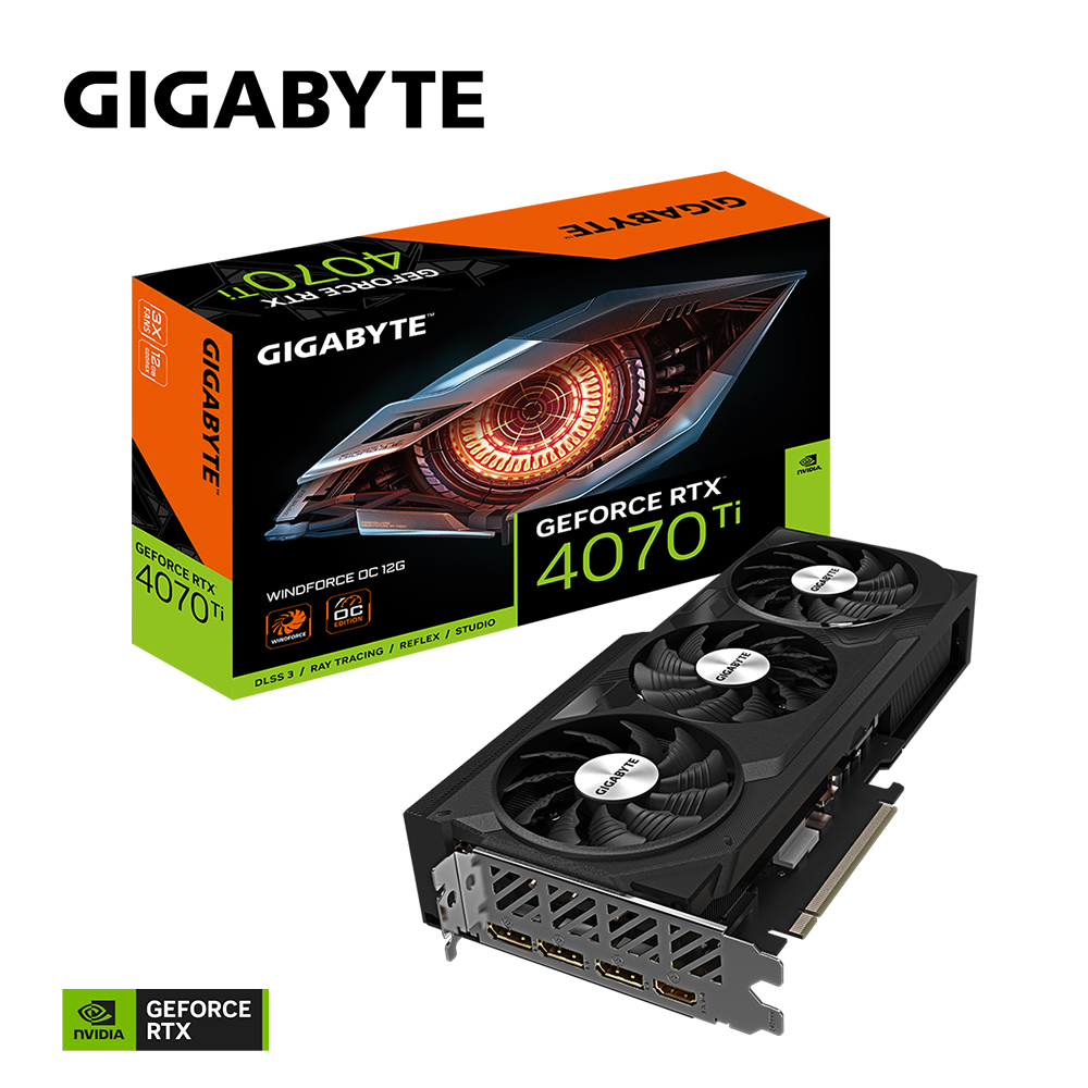 ⚡電電3C⚡【有原廠保固】GIGABYTE技嘉 GeForce RTX 4070 Ti WINDFORCE OC 12G