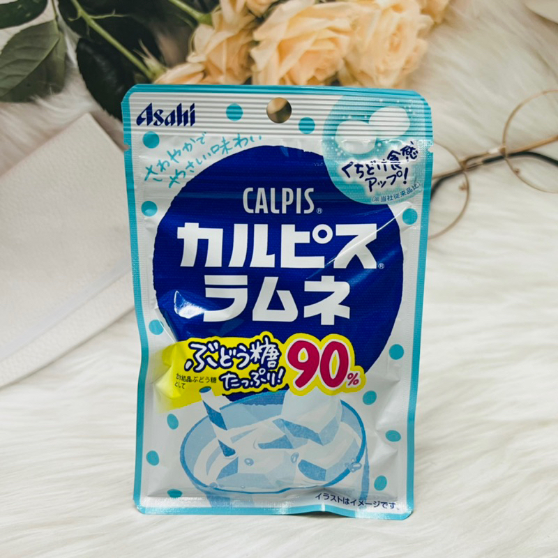 日本 朝日 乳酸飲料汽水風味糖 可爾必思糖 汽水糖