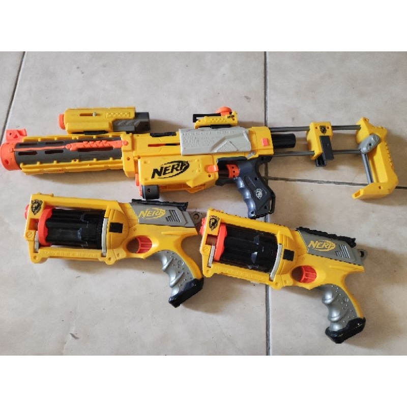 Nerf 玩具槍、衝鋒玩具槍、左輪玩具手槍