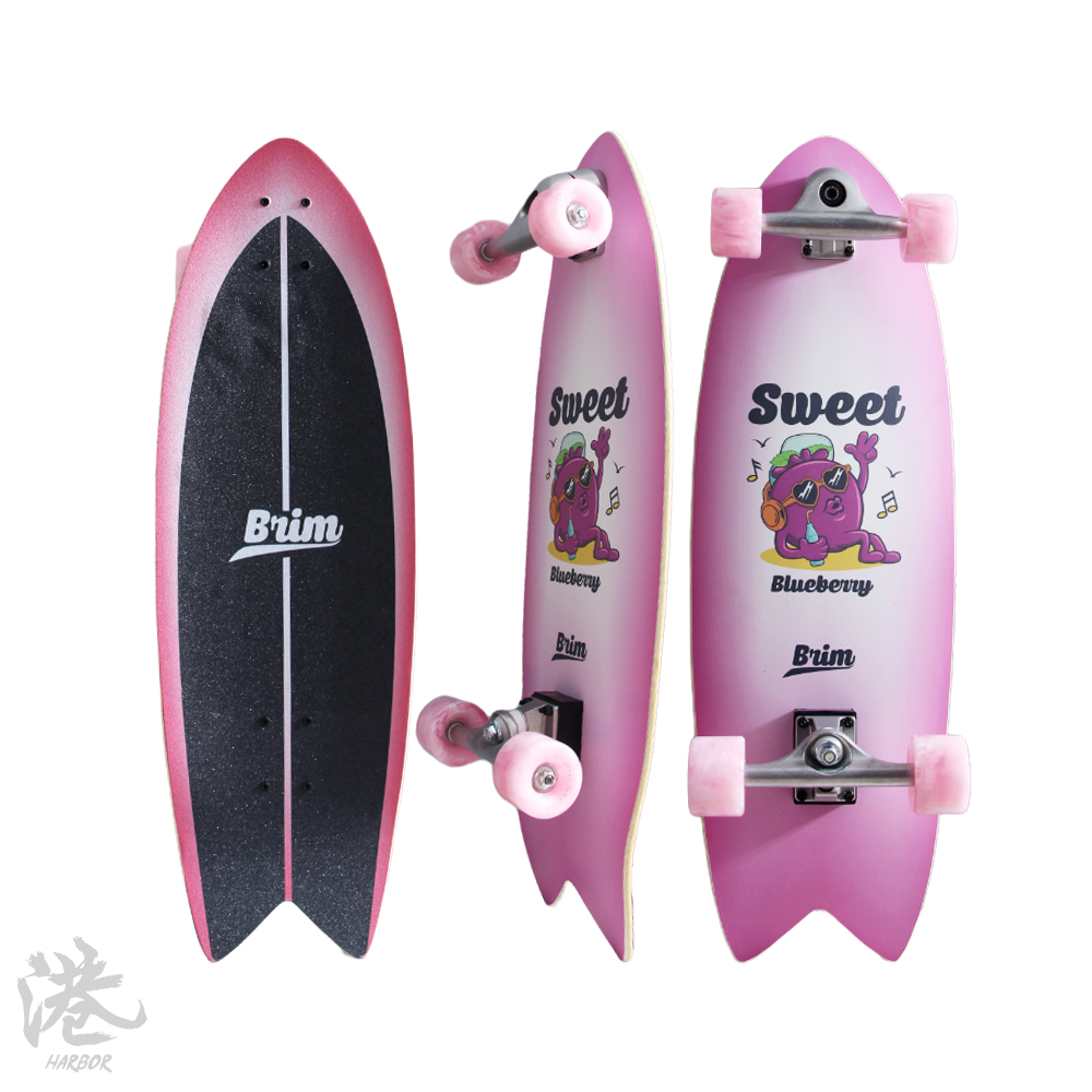 BRIM SurfSkate 臺灣衝浪滑板 OLD SCHOOL SWEET30英吋【HARBOR港】