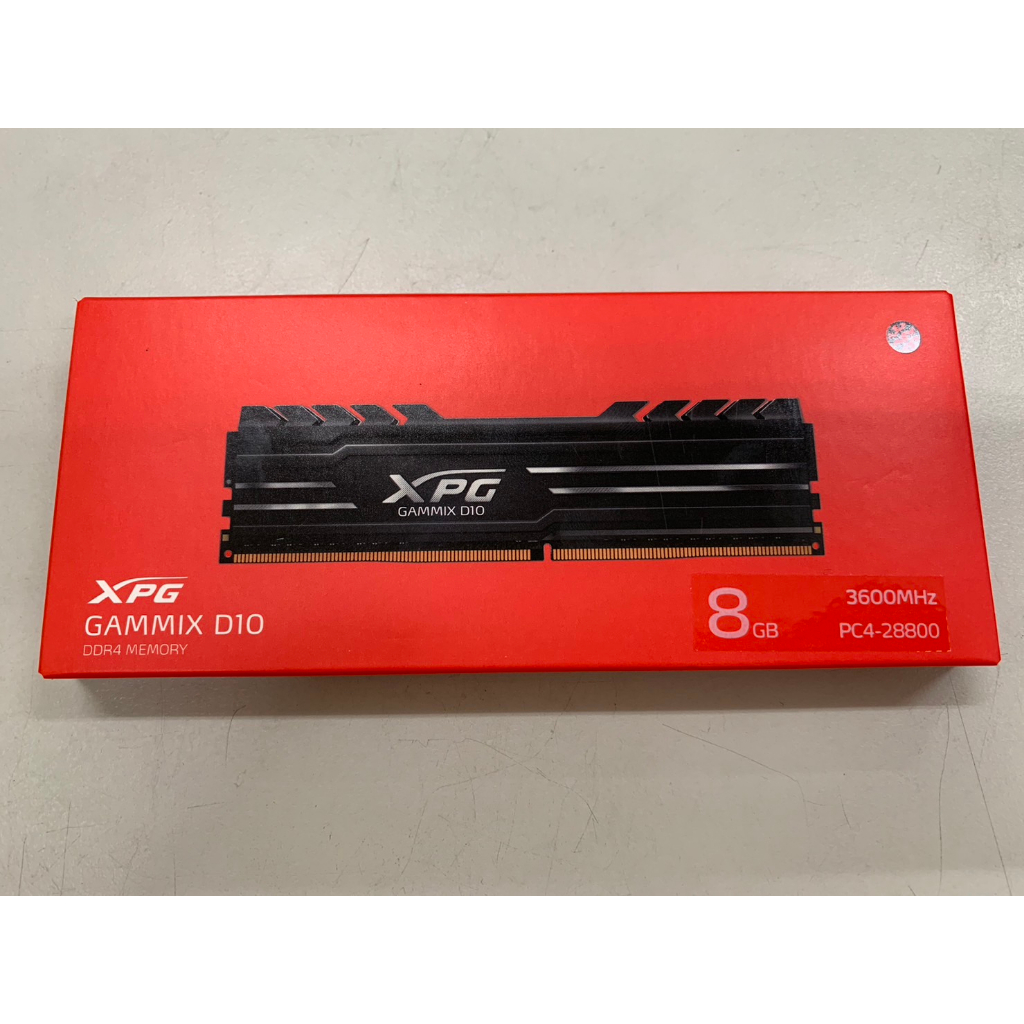 威剛XPG GAMMIX D10 8G DDR4 3600 桌上型記憶體 全新品 蘆洲可自取📌自取價650