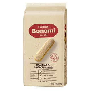 Bonomi白朗妮 手指餅乾 500g(效期20250131)【玩饗食庫】拇指餅乾 提拉米蘇餅乾 蛋糕用餅乾 零食