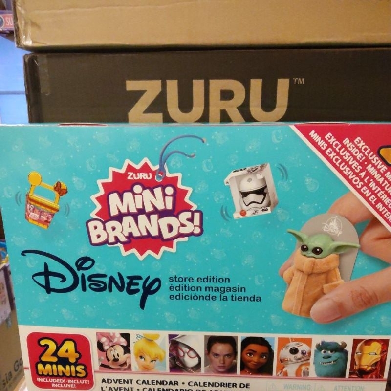 ZURU Mini Brands Disney 歡樂驚喜蛋 迪士尼倒數月曆 S2 抽抽樂 2023年