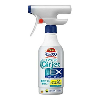 【JPGO】日本製 花王kao 浴室浴缸用 air jet 除菌EX 連射清潔泡沫噴霧 400ml~草本清香