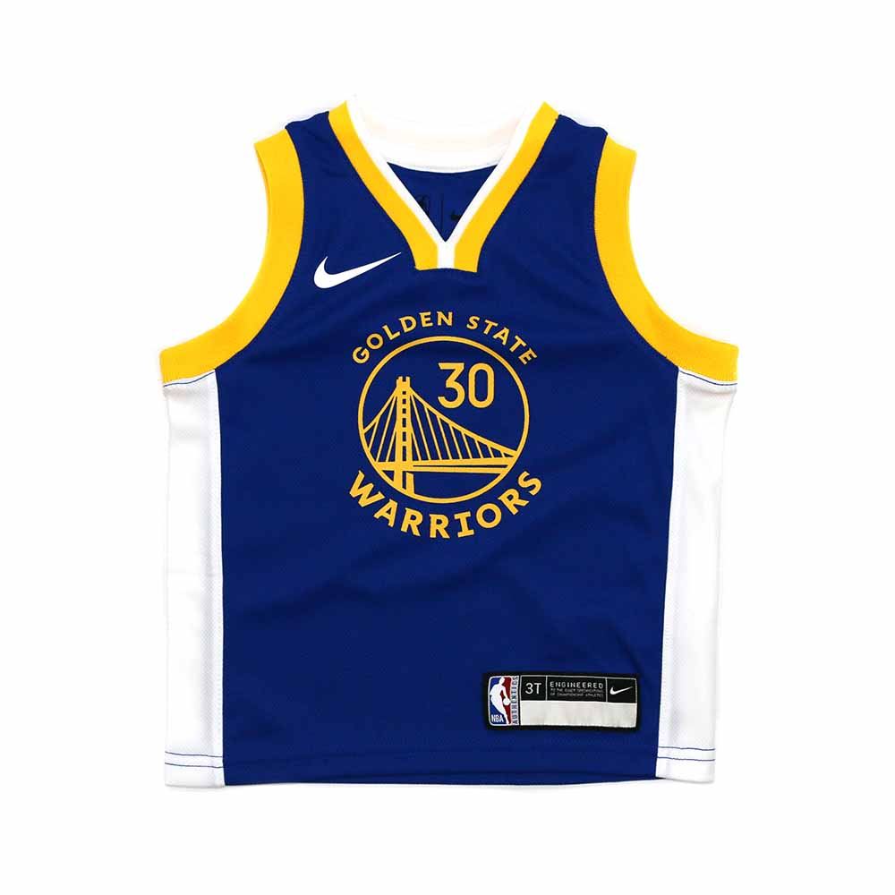 NBA 幼兒球衣 Stephen Curry 勇士隊 WZ2T1BZ6P-WARSC 藍色