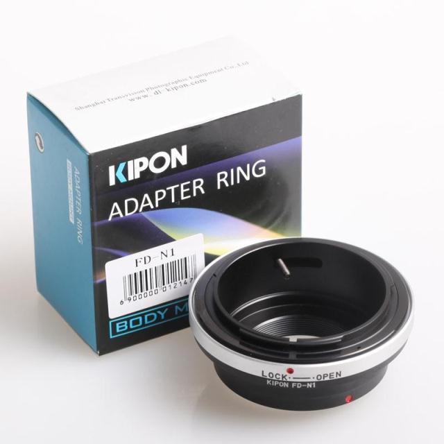 精準無限遠對焦+可調光圈 Kipon 佳能 Canon FD FL老鏡頭轉尼康 Nikon1 ONE N1 相機身轉接環