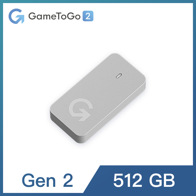 【官方免運】GameToGo 2  512GB Intel Cpu Mac 專用 外接式 Windows系統 雙系統