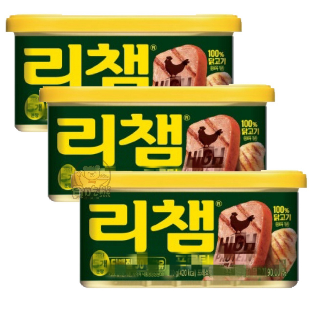 *貪吃熊*韓國 Dongwon 火腿罐 雞肉火腿罐頭 午餐肉 火腿肉 韓國午餐肉