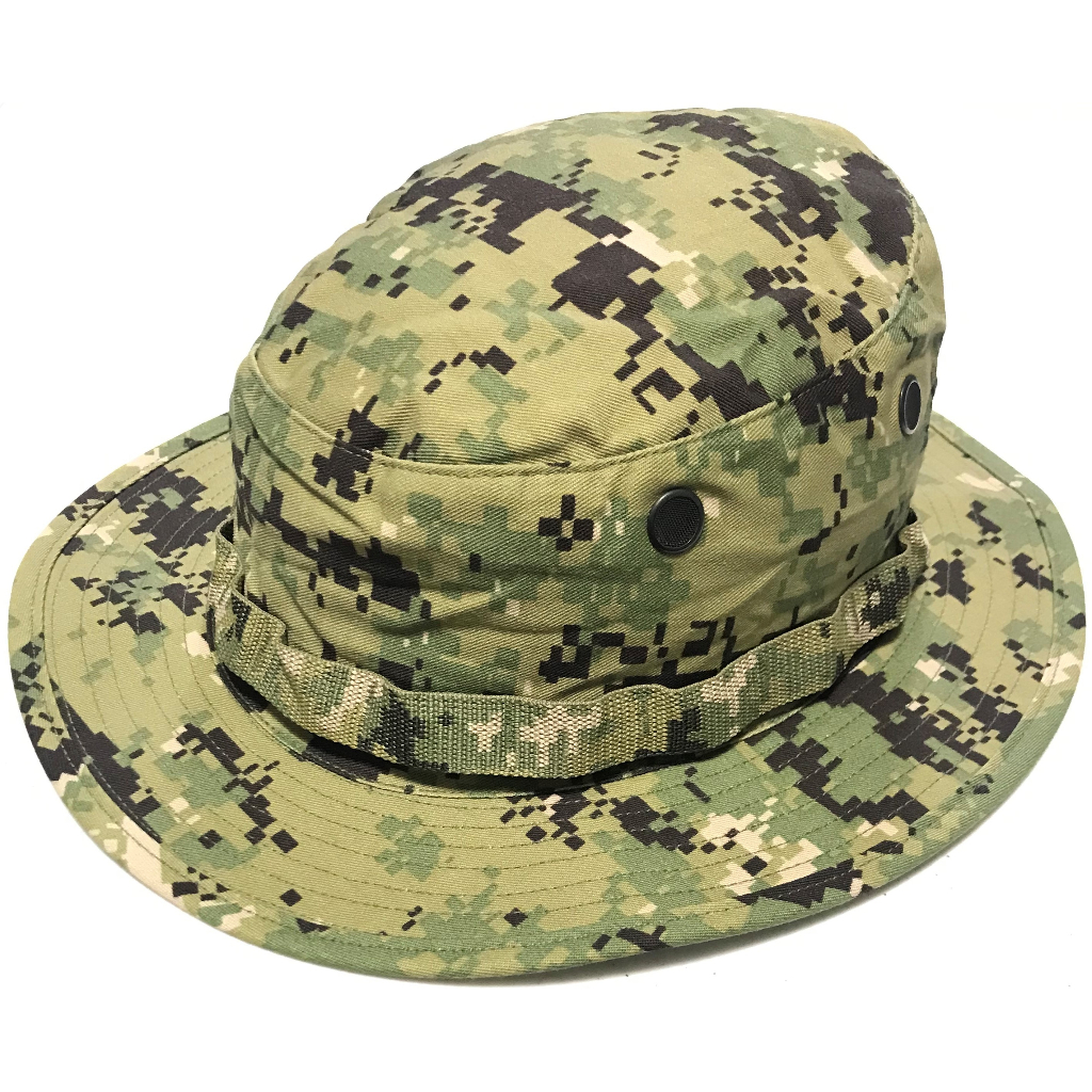 美軍公發 USN 海軍 闊邊帽 奔尼帽 AOR2 叢林數位迷彩 NWU Type III 全新