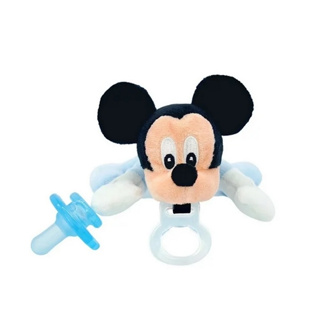 美國 nookums迪士尼限量款寶寶可愛造型安撫奶嘴玩偶(850014766009米奇) 459元