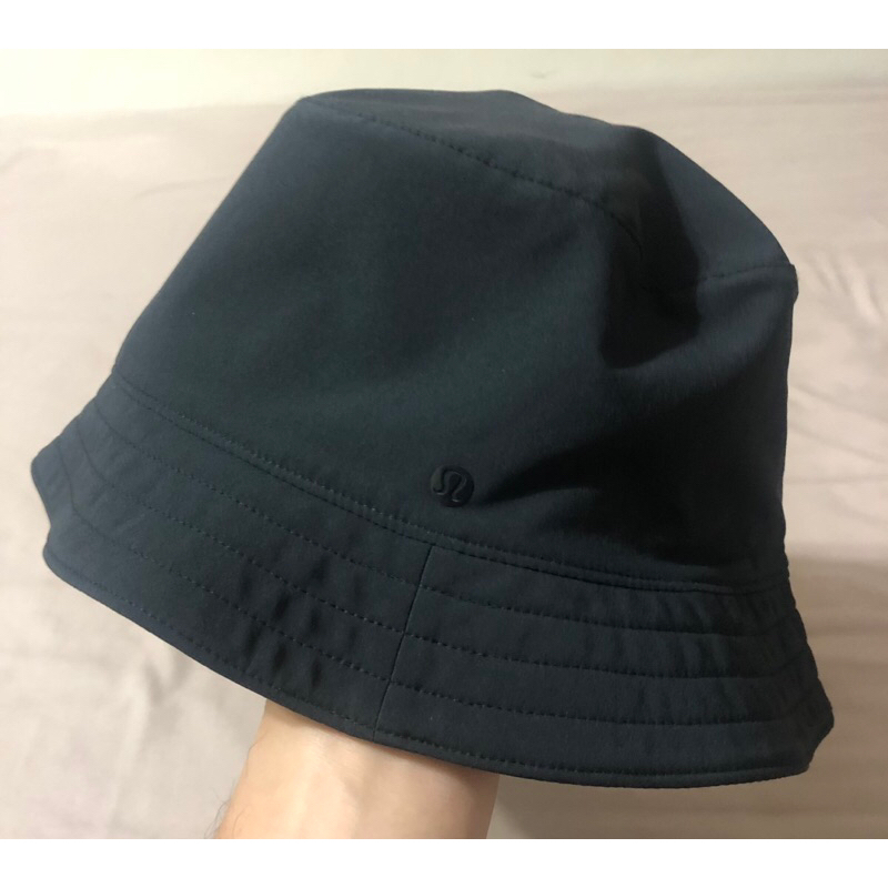 lululemon 黑色 漁夫帽 bucket hat 遮陽帽 L XL