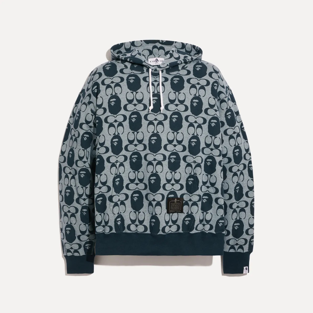 【𝗜𝗡𝗦𝗜𝗚𝗛𝗧_𝟵𝟰】Bape x Coach 聯名滿版帽Tee