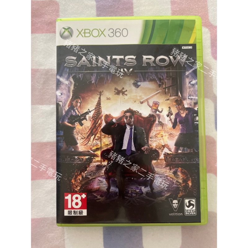 XBOX 360 黑街聖徒 1 2 4 英文版 SAINTS ROW （相容ONE)XBOX360