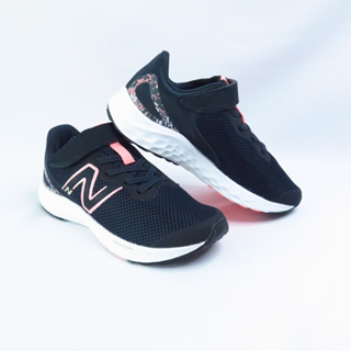 New Balance Fresh Foam 中童 慢跑鞋 寬楦 PAARIRB4 黑