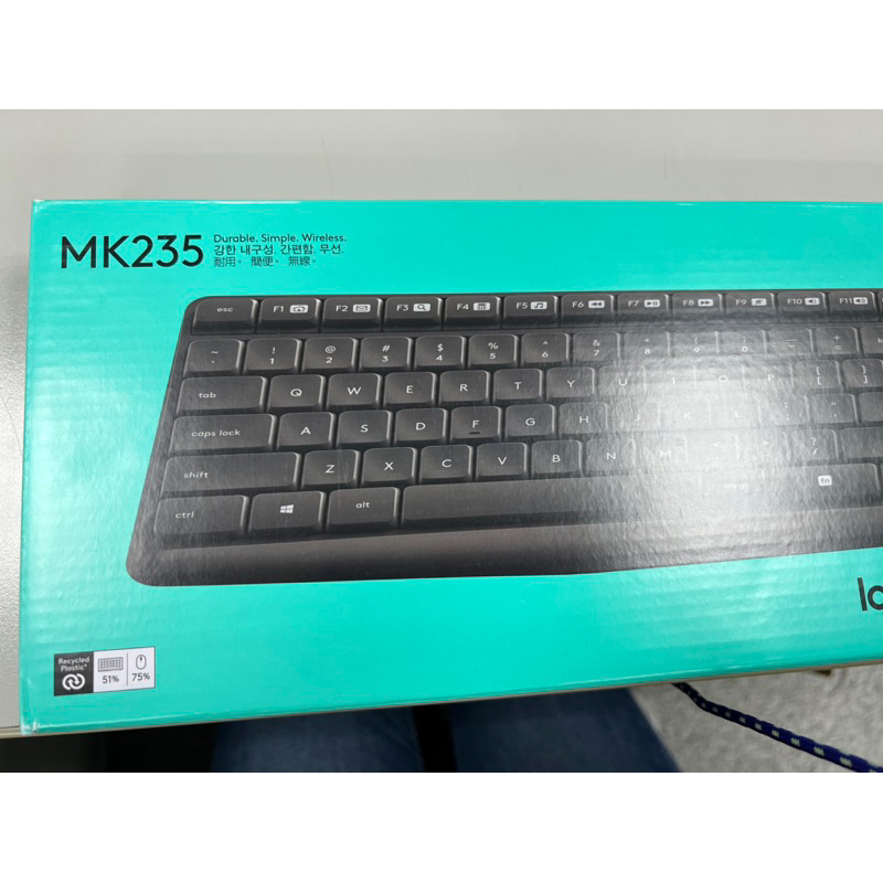 logitech 羅技 MK235 無線鍵盤滑鼠組