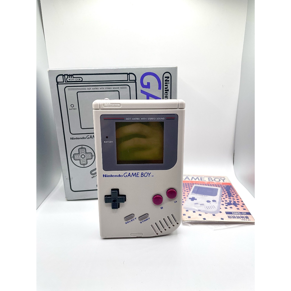 game boy 初代　第一代　帶盒子 美麗的