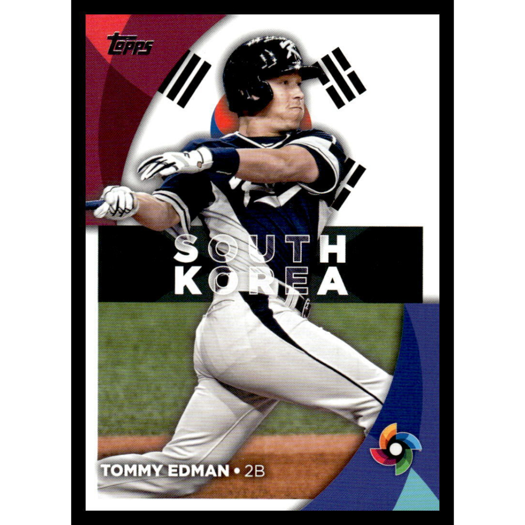 Tommy Edman 球員卡 2023 經典賽 Topps Series 2 WBC-46 韓國隊