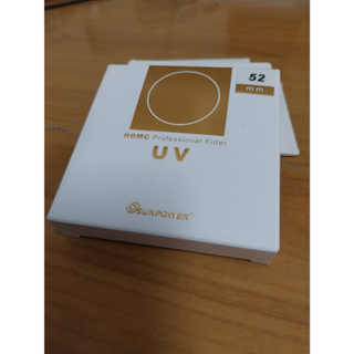 SUNPOWER TOP1 UV-C400 52mm 55mm Filter 多層鍍膜 UV鏡 台灣品牌 防撞防刮