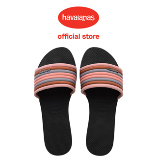 Havaianas 哈瓦仕 平底涼鞋 拖鞋 跳色 漸層 黑 You Malta Cool 4148299-0090W