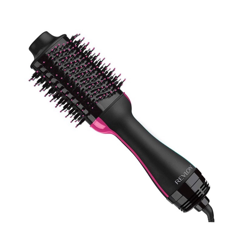 現貨-電力加強版 黑粉Revlon露華濃One-Step Hair Dryer &amp; Volumizer整髮器熱風梳直髮梳
