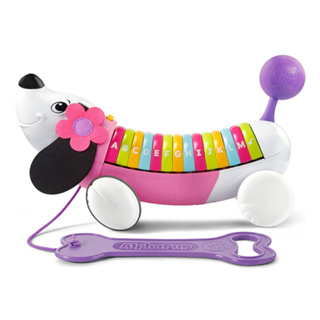 LeapFrog 彩虹字母小狗(粉紫) 跳跳蛙 兒童學步玩具 小孩玩具 益智玩具 字母發音 可牽繩 有聲玩具 CC369