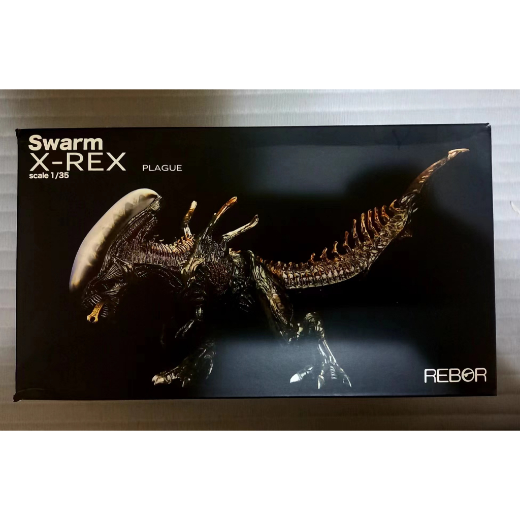 全新 Alien 異形 SWARM REBOR 1:35 X-Rex 異形霸王龍 瘟疫變體 異形暴龍