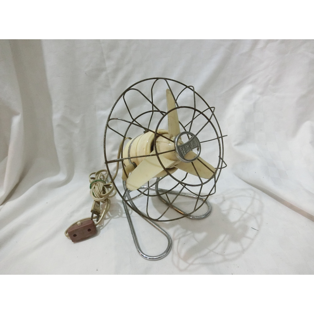 (h) 早期古董 FAIR WIND 順風牌迷你工業風電風扇