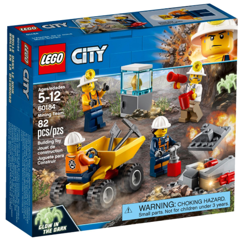 樂高 LEGO 60184 城市系列 採礦隊｜LEGO 60184 City Mining Team