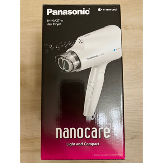 Panasonic 國際牌 EH-NA27-w 奈米水離子摺疊吹風機 三段溫控 白