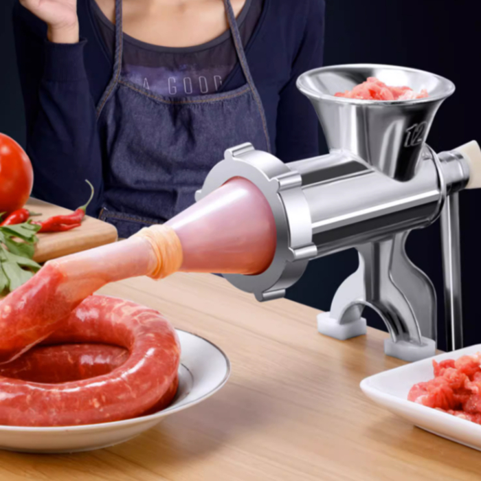 台灣現貨灌香腸器家用香腸機灌腸機手動絞肉神器腸衣工具裝做罐臘腸的機器