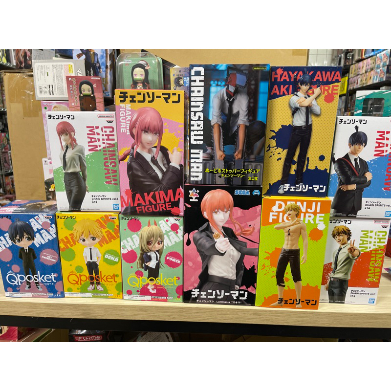 小麥日空❤️全新日版 電鋸人 帕瓦 鏈鋸人 淀治 景品 模型 公仔