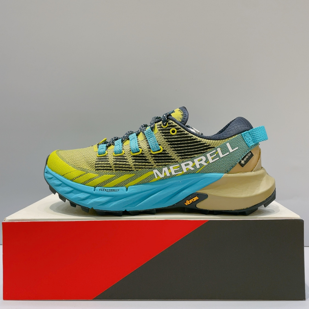 MERRELL AGILITY PEAK 4 GORE-TEX 女生 拚色 防水 越野 運動 慢跑鞋 ML067538