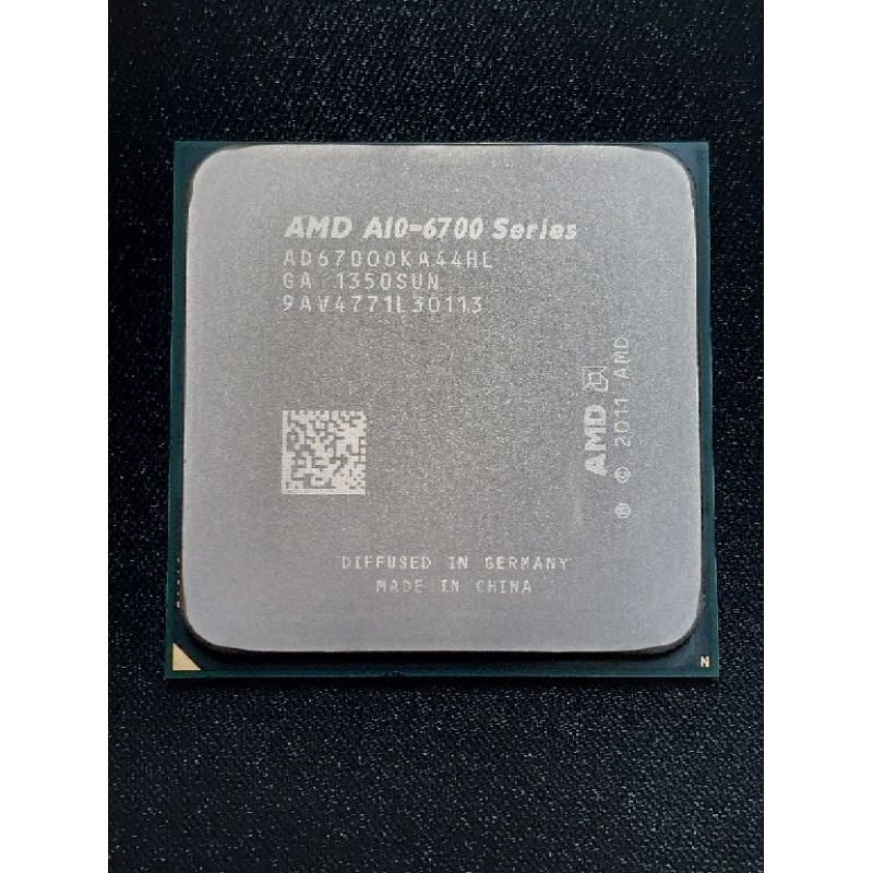 AMD A10 6700 3.7GHz(Turbo 4.3GHz)四核桌上型CPU/FM2腳位/內建HD 8670D顯示