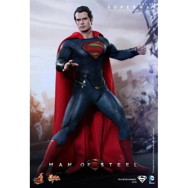 全新 野獸國 Hot Toys - MMS200 《超人 鋼鐵英雄》 Superman 非 MMS343