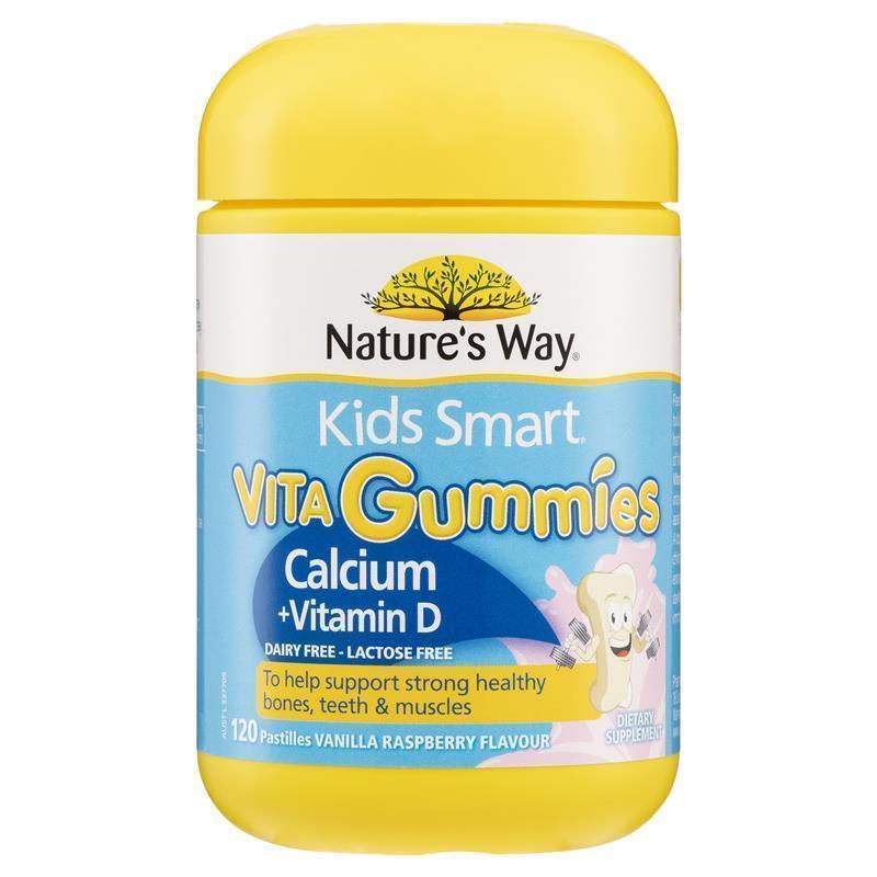 🎐黃小姐的異想世界🎐Natures Way Kids Smart Vita 軟糖鈣 + 維生素 D 120 粒軟糖
