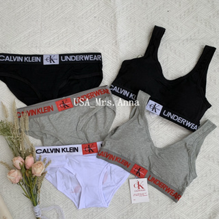 🔥Anna美國代購🇺🇸 Calvin Klein CK女士內衣 運動內衣 方標 背心套裝 無鋼圈 彈力帶 三角褲 內褲