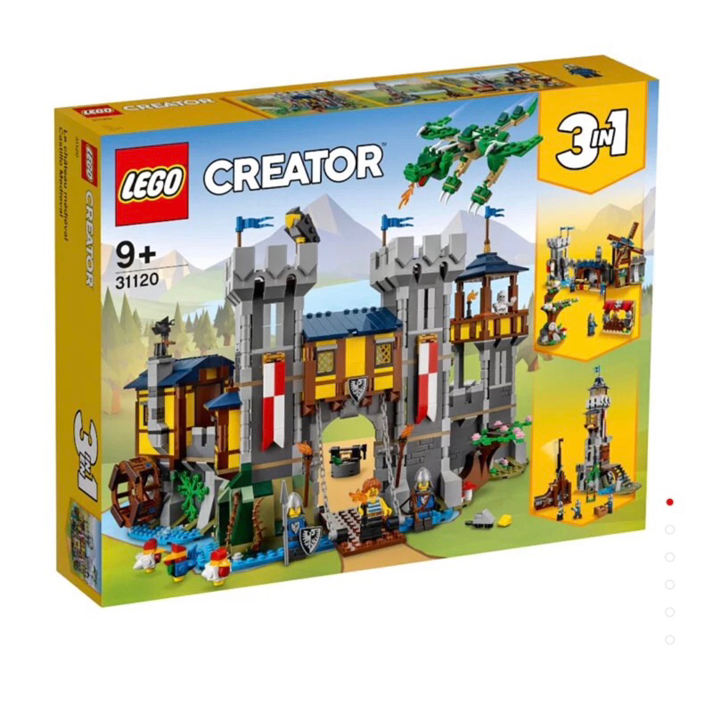 𝄪 樂麋 𝄪 LEGO 樂高 31120 中世紀古堡