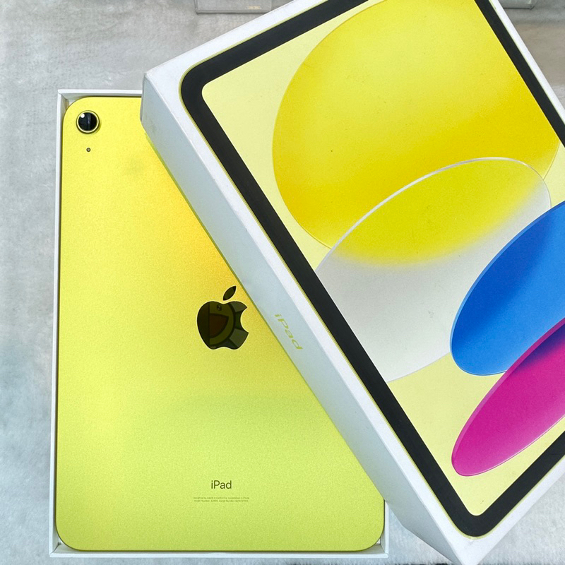 瘋98🍎 iPad 10 64G/256G WiFi 黃色💛 台灣公司貨 全新僅拆封 ipad10 64 256 黃色