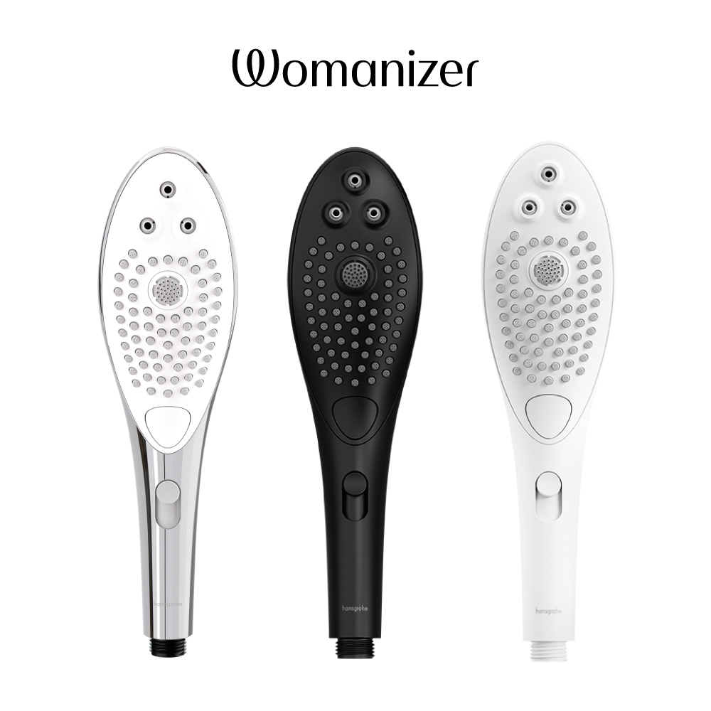 Womanizer Wave 創新按摩 蓮蓬頭 愉悅的淋浴體驗 吸吮器原創Womanizer及德國衛浴hansgrohe