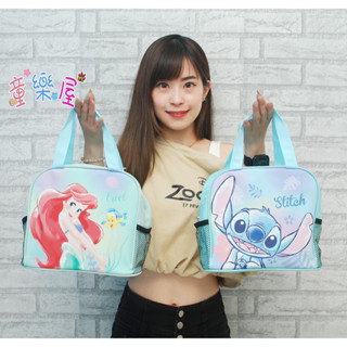 史迪奇手提袋 冰雪奇緣便當袋 艾莎水 正版迪士尼米奇手提袋 小熊維尼便當袋 手提袋 Disney美人魚野餐袋 水壺便當袋